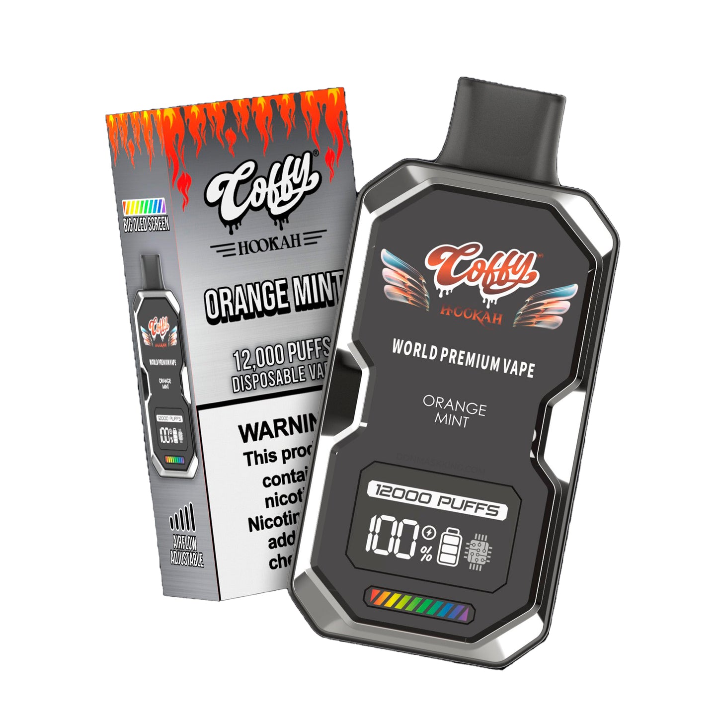 Coffy Hookah 0% (12,000 Hits)