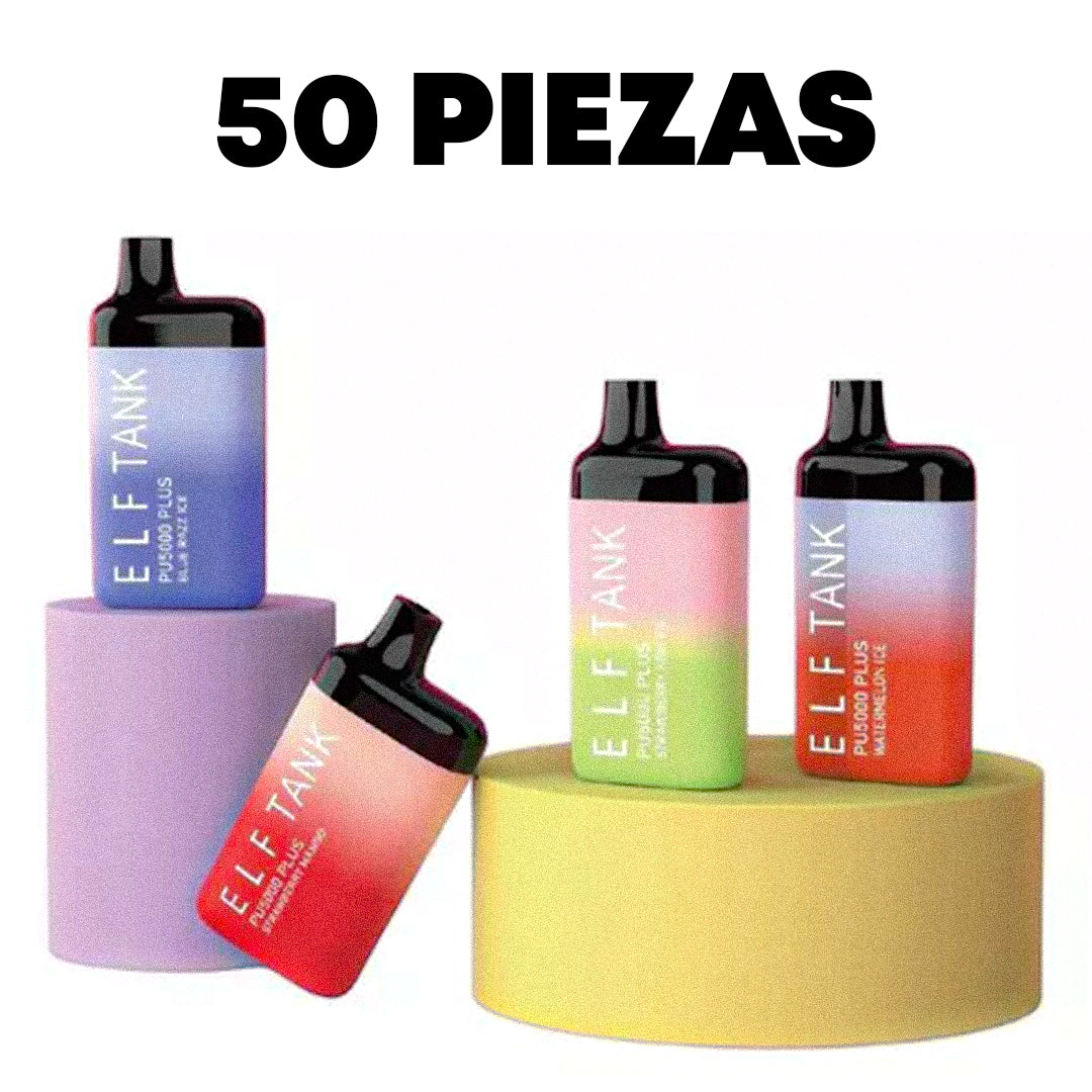 Elf Tank Pack 50 a Mayoreo | Don Maskking